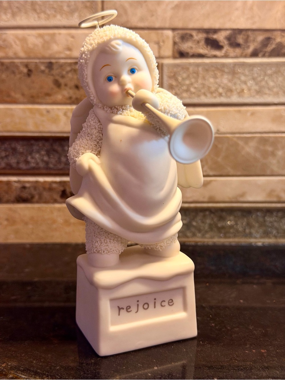 Department 56 Snowbabies Classic Collection Rejoice figurine